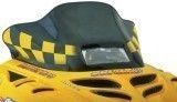 Ski-Doo MXZ, Low (13"), Black with yellow checks - 13120